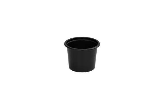 BITTNER SOS PP POJEMNIK  100ML 66MM CZARNY