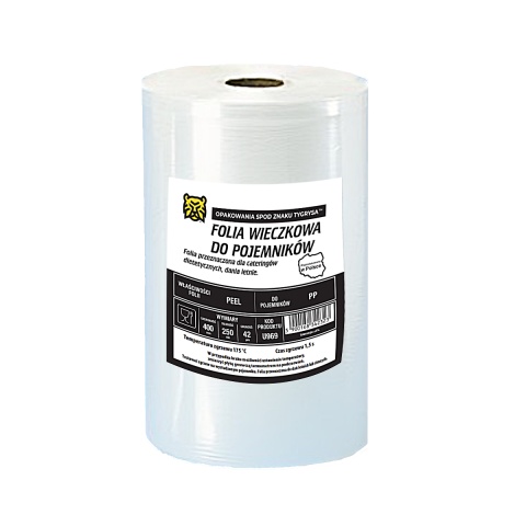 FOLIA DO ZGRZEWU EASY PEEL 400mm 250mb 42 MIKRONY U969