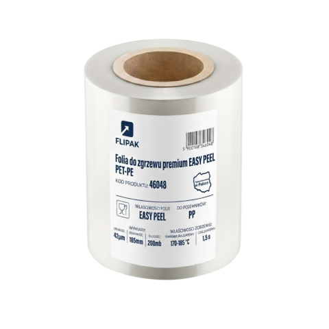 FOLIA DO ZGRZEWU EASY PEEL 185mm 200mb 42 MIKRONY 46048