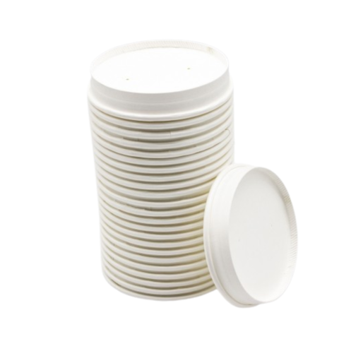 Papierowa miska sałatkowa bez SUP wieczko 240ml 90mm