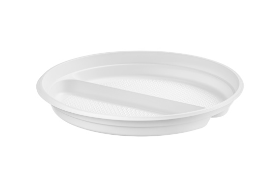 PP TALERZ WIELOKROTNEO UŻYTKU DWUDZIELNY 22 CM A100