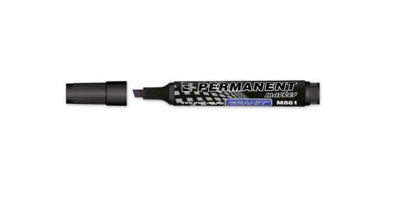Marker wodoodporny ścięty