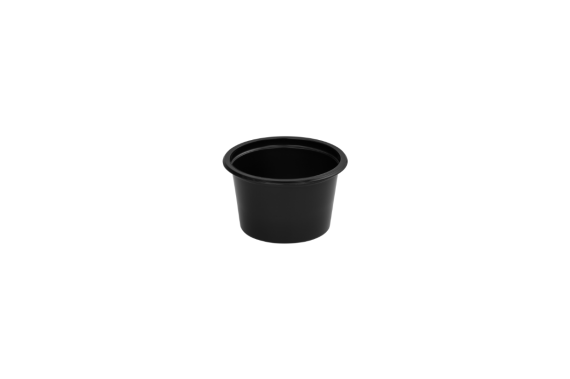 BITTNER SOS PP POJEMNIK  80ML 66MM CZARNY