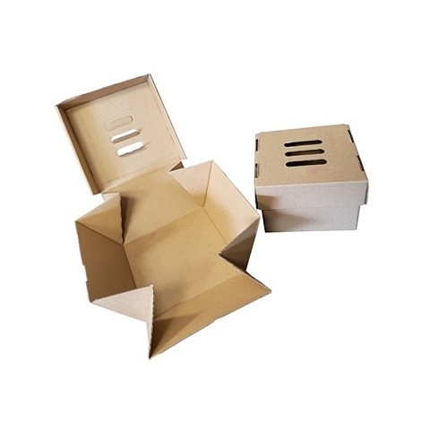 Kraft kartonik BURGER rozkładany talerz 245/120/100 TEKTUROWY