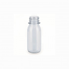 Butelka okrągła gwint 28mm 60ml R-PET