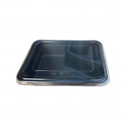 Wieczko do pojemników na zgrzew 227/178/11 transparentne