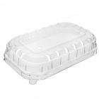 Pojemnik na owoce wieczko z PET 190/116 Transparentny