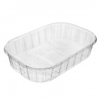 Pojemnik na owoce 125g z PET 142/96/29 Transparentny