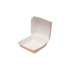 Kraft kartonik BURGER zamykany WYSOKI 150/150/103