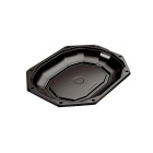 Plater głęboki zamykany czarny spód 295/190/40