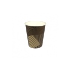 Kubek papierowy nadruk PASKI 400ml 90mm